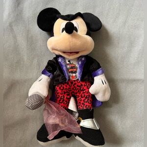 Disney Parks Rock’n’Rollercoaster Mickey Mouse Plush